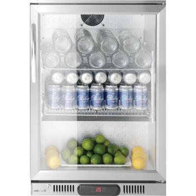 Barová chladnička jednodveřová, Arktic, 75L, Stříbrná, 230V/120W, 530x500x(H)840mm | 236925